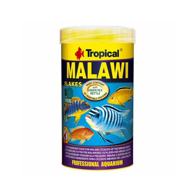 Alimento Tropical Flocos de Malawi 300ml