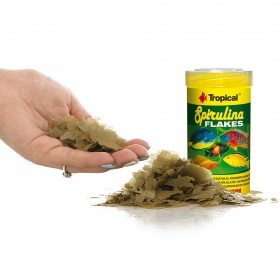 Tropical Spirulina Flakes 100ml - pokarm w płatkach