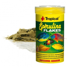 Tropical Spirulina Flakes 300ml - Voeding voor vissen