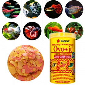 Tropical Ovo-Vit 300ml - Flingfoder för fiskar