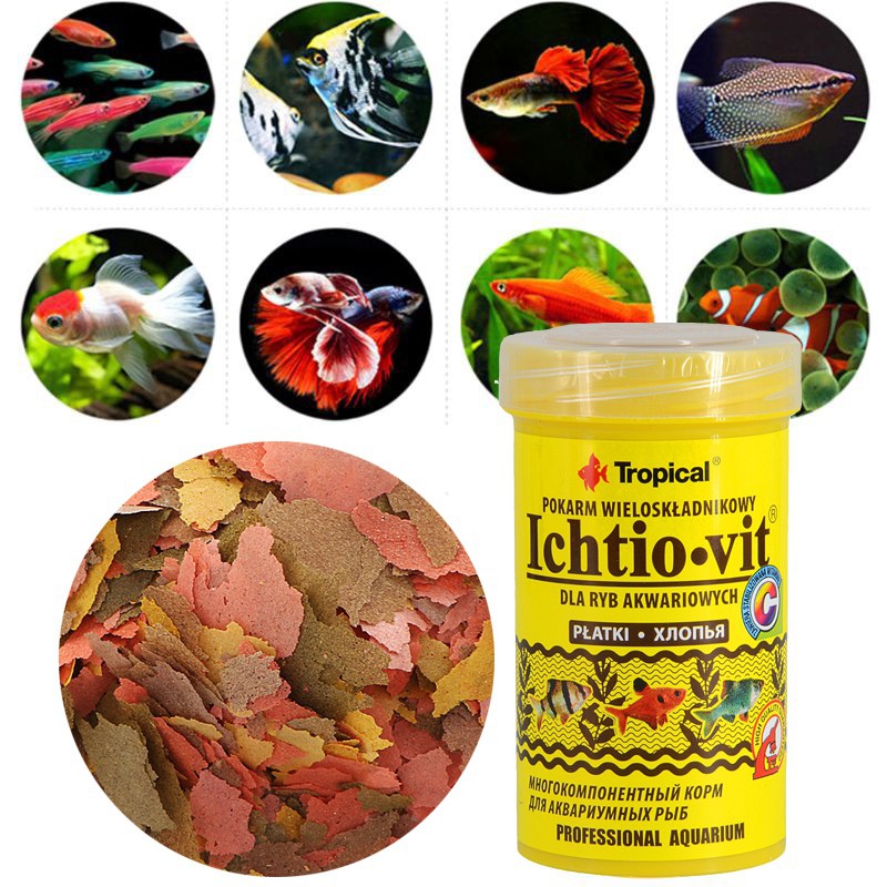 Tropical Ichtio-Vit 300ml - Alimento para Peixes