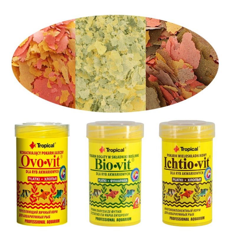 Tropical Mix-Vit 300ml - Komplettes Futter für Zierfische