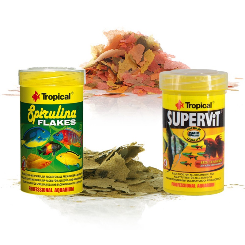 Tropical Duo Feed 200ml - Flocons pour poissons