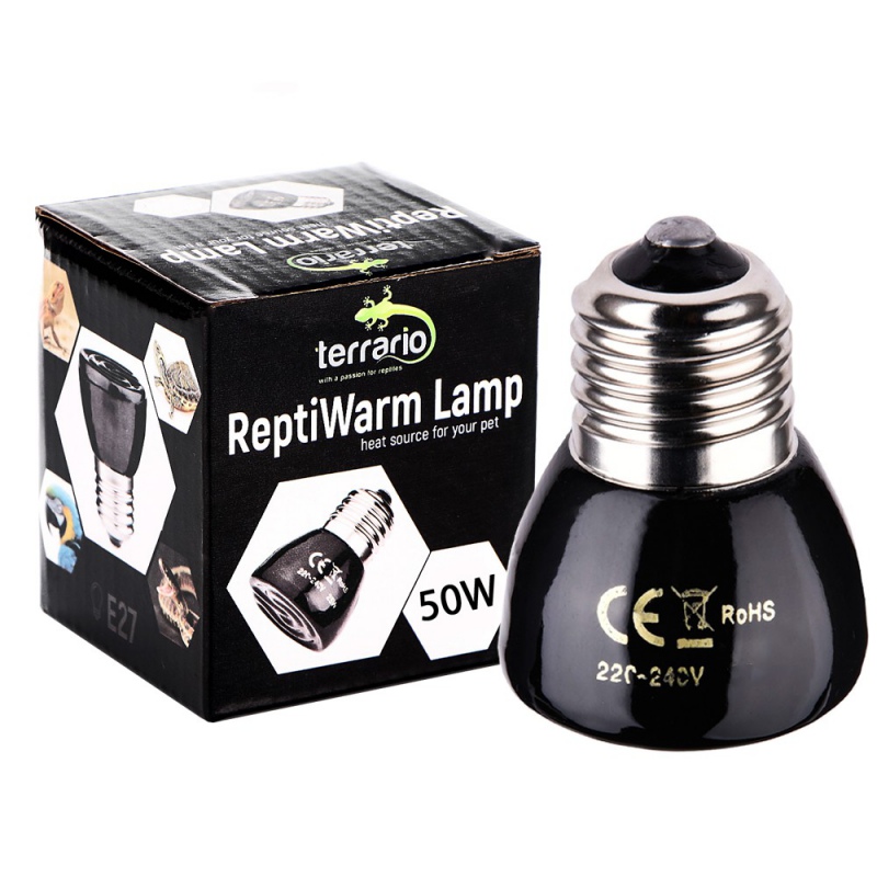 Emisor ReptiWarm 50W para terrarios