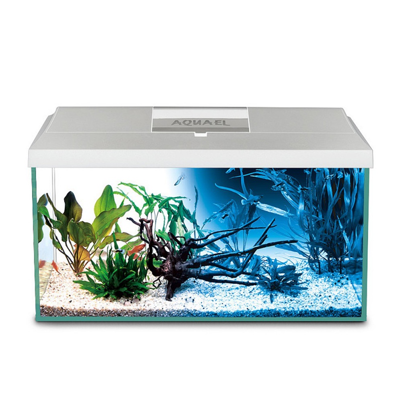 Aquael Leddy 40 aquariumset in wit