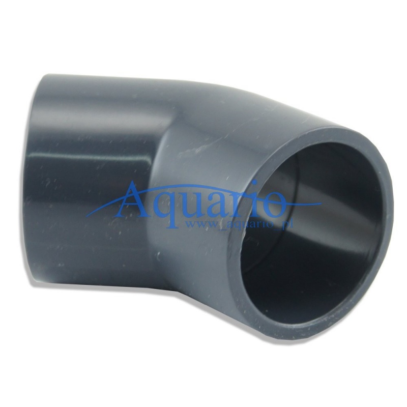 PVC bocht 45 graden 20mm