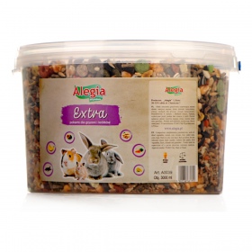 Alegia - Futter für Nagetiere und Kaninchen 3000ml