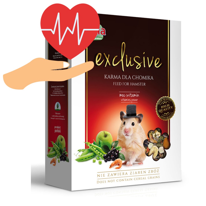 Alegia - Exclusieve voeding voor hamsters 700g