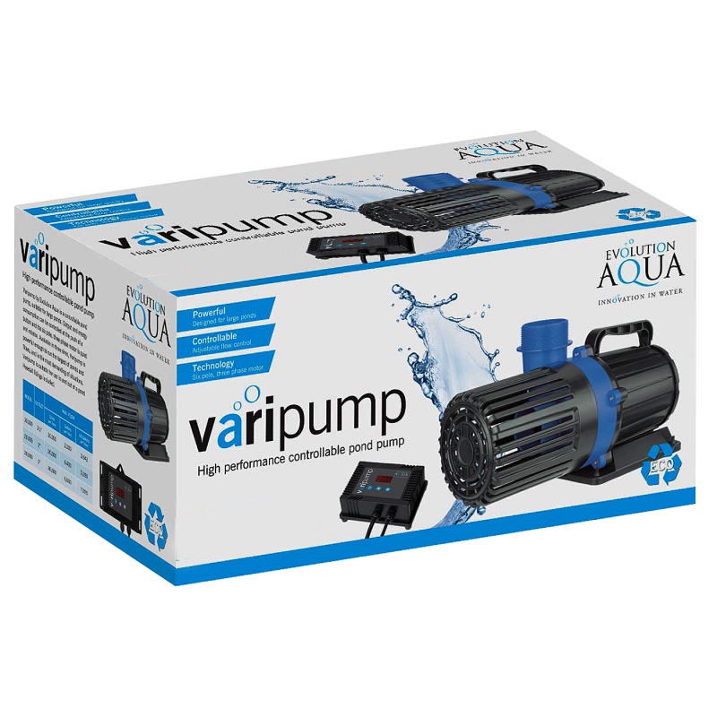 Evolution Aqua Varipump 30000 - Wasserpumpe für Teiche