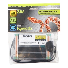 Komodo Advanced Heat Mat 3W - mata grzewcza 9x14cm