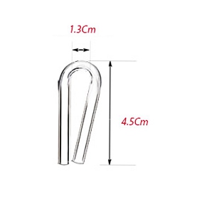 Neo U Clip Large - U Tube 2 pieces