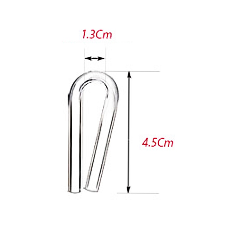 Neo U Clip Large - U Tube 2 pieces