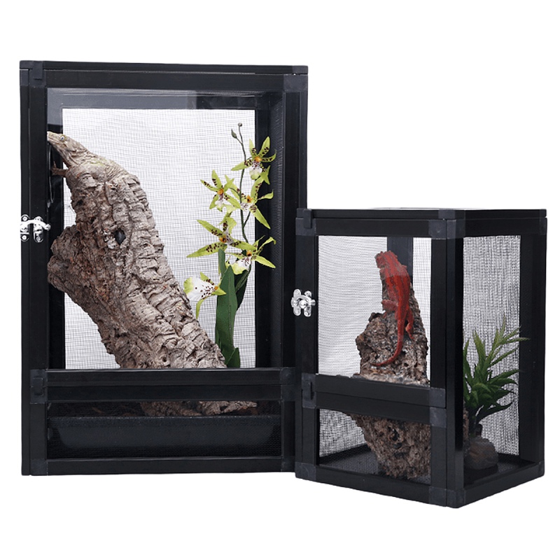 Repti-Zoo Terrarium av aluminiumnät