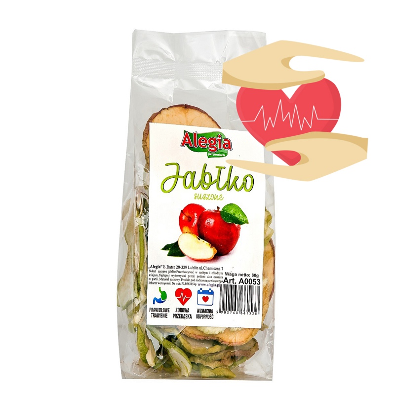 Alegia - Snack Manzana deshidratada 60g