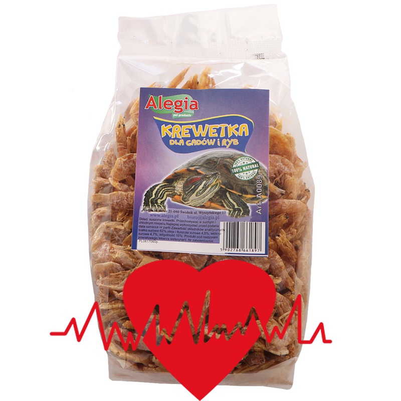 ALEGIA Dried Shrimp 450ml - Treat for Animals