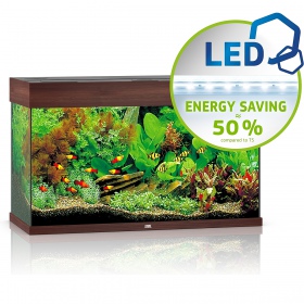 JUWEL Rio 125 LED aquarium dark wood