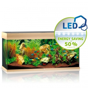 Acquario Juwel Rio 180 LED in legno chiaro