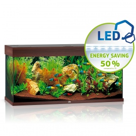 Acquario Juwel Rio 180 LED legno scuro