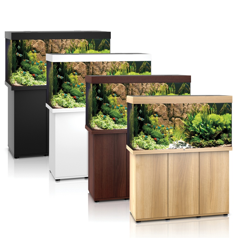 Juwel Rio 350 LED aquarium in licht hout