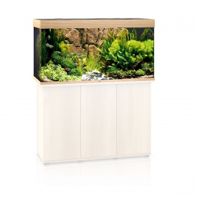 Juwel Rio 350 LED aquarium in licht hout