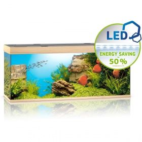 Aquarium Juwel Rio 450 LED en bois clair