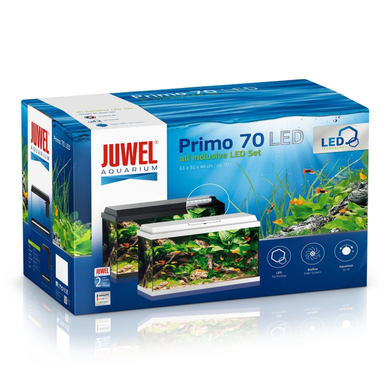 Juwel Primo 70 wit aquarium