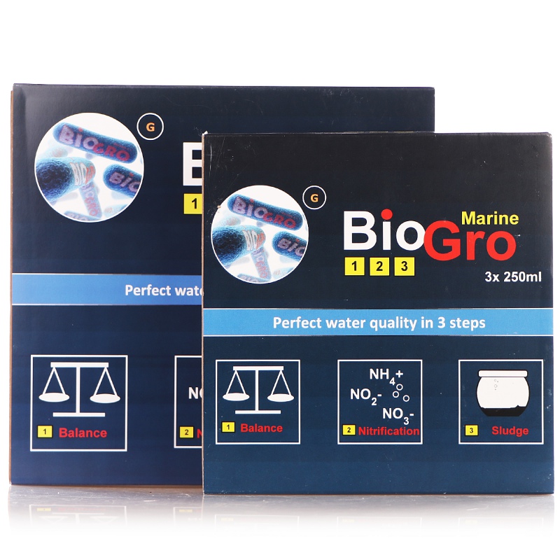 DVH BioGro 3x250ml - Batteri per acquario