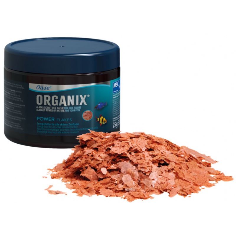 Oase Organix Power Flakes 150ml - pokarm płatki dla ryb