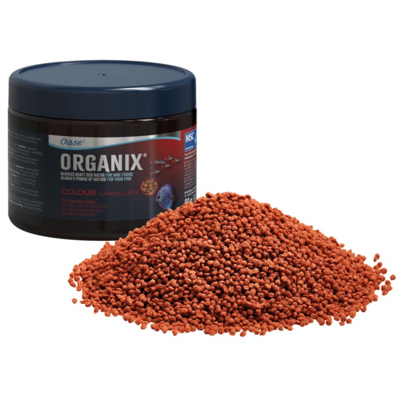 Oase Organix Colour Granulate 150ml - pokarm granulki dla ryb wybarwiający