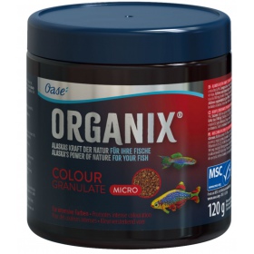 Oase Organix Colour Micro 250ml - pokarm mikro granulki dla ryb wybarwiający