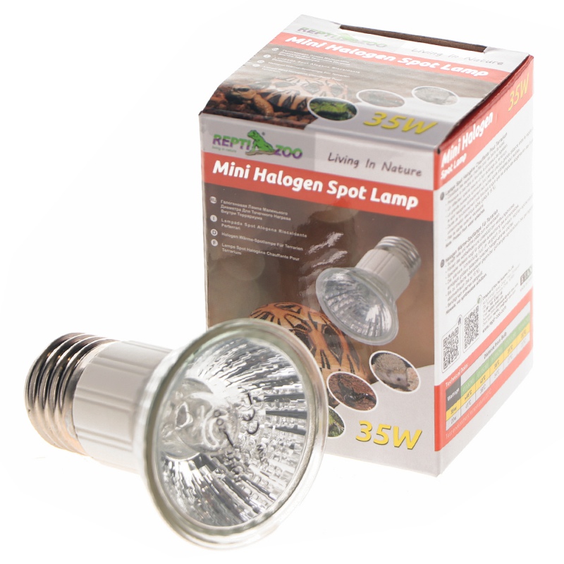 Repti-Zoo Mini Halogen Spot 35W - pieni lamppu