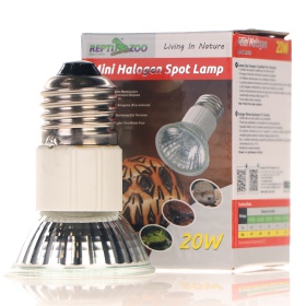 Repti-Zoo Mini Halogen 20W - Efficient Heating