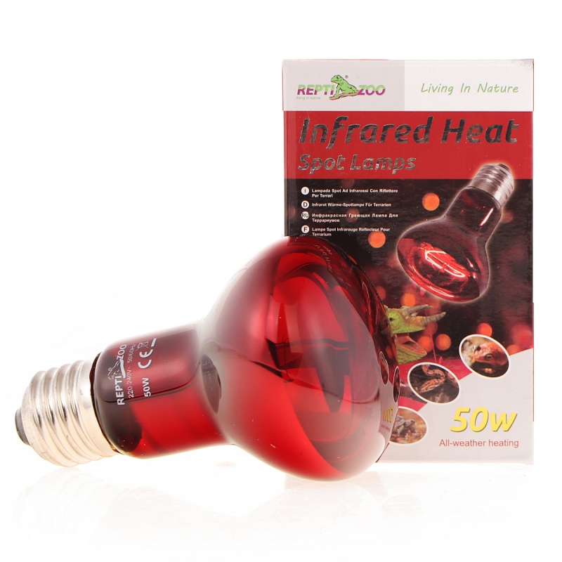 Repti-Zoo Infrared Heat 50W Bulb