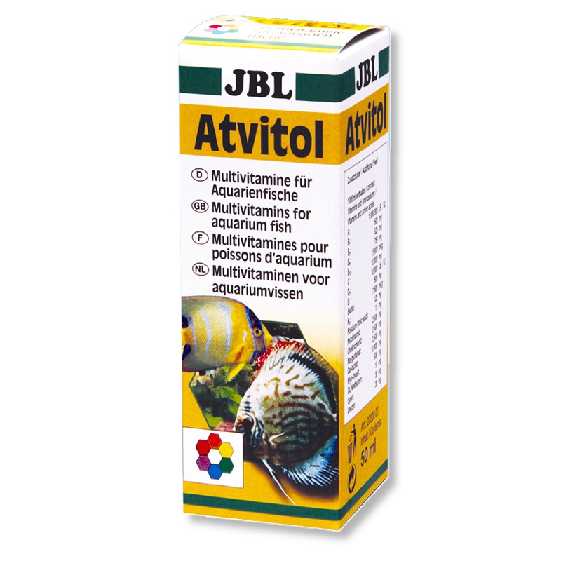 JBL Atvitol 50ml - Gouttes multivitamines pour poissons