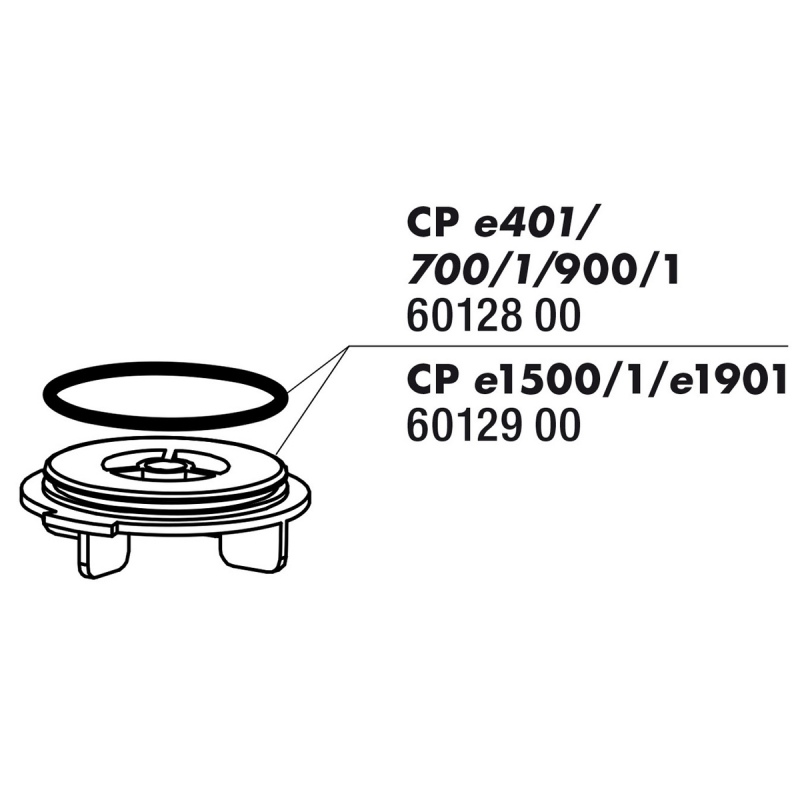 JBL CP e1500/e1501 - Rotor cover