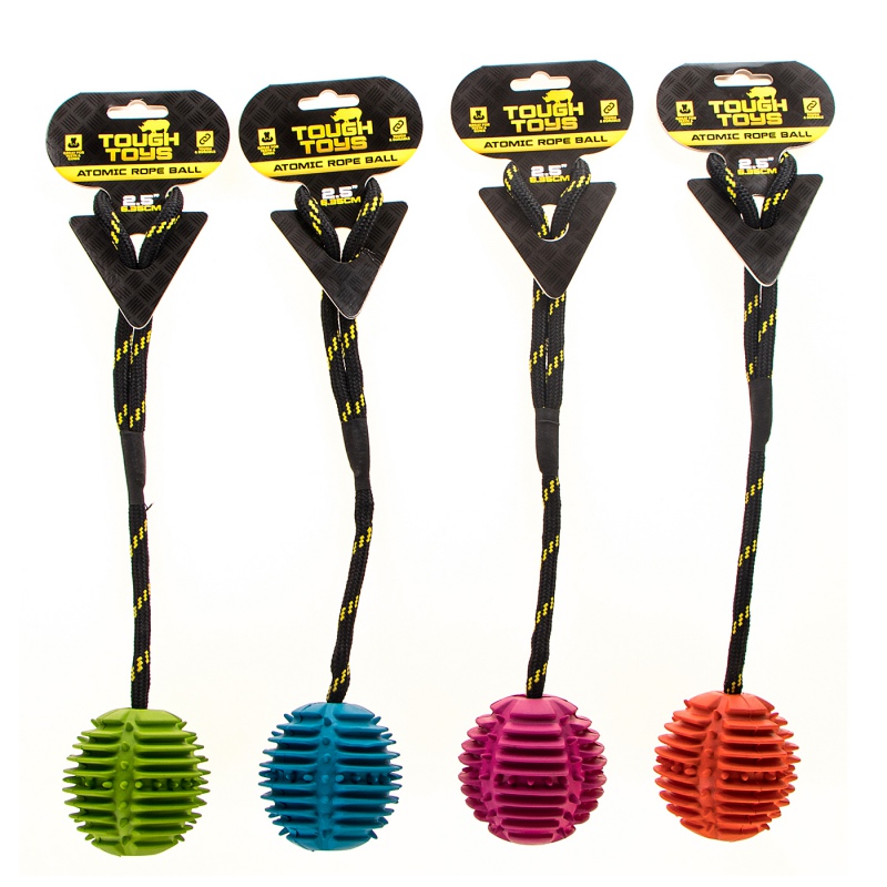 HappyPet Atomic Rope Ball - Durable Toy