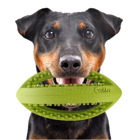 HappyPet Rugby Ball - Rubber Ball for Dogs