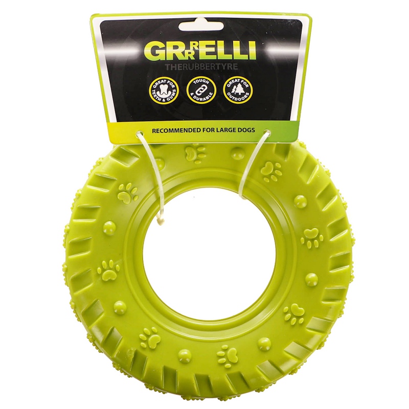 HappyPet Grrrelli Tyre - Gumowy Gryzak