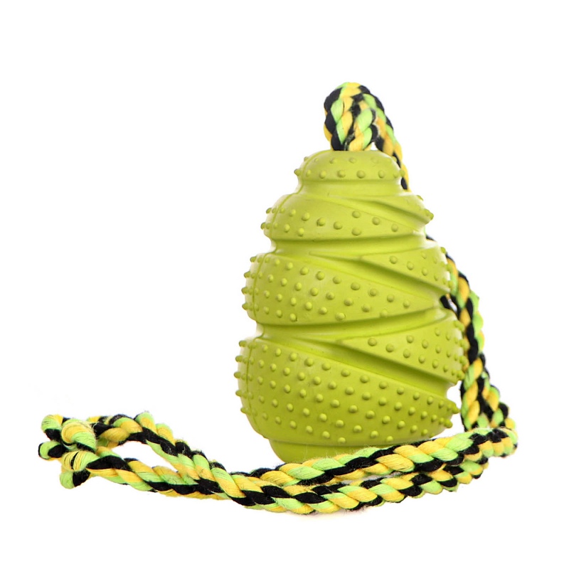 HappyPet Grrrelli Tugger - rubber chew toy for dogs