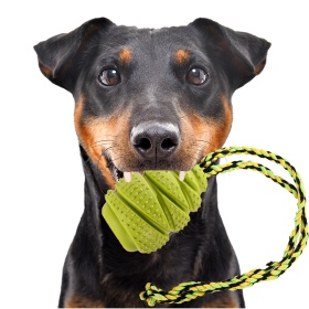 HappyPet Grrrelli Tugger - rubber chew toy for dogs