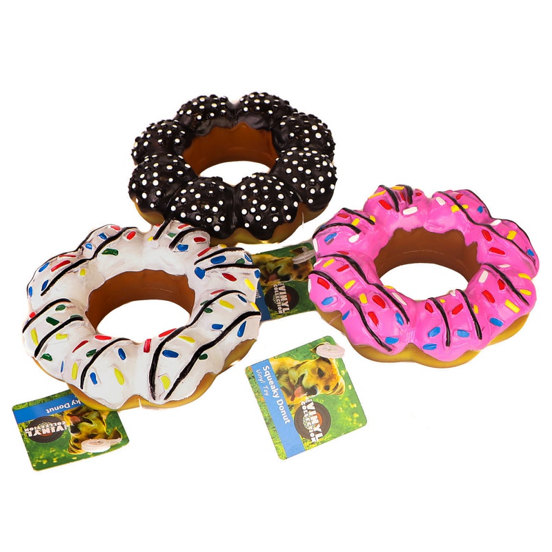 HappyPet Vinyl Donut - Dog Toy