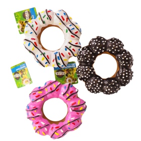 HappyPet Vinyl Donut - Dog Toy