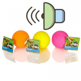 HappyPet Glow Balls - Piszcząca Piłka dla Psów