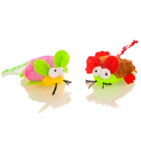 HappyPet Fuzzy Mice - muis voor de kat