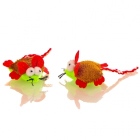 HappyPet Fuzzy Mice - Pieni pehmohiiri kissoille