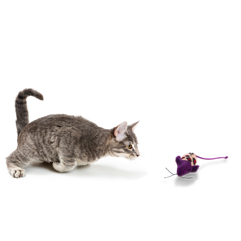 HappyPet Velour Mice for cats