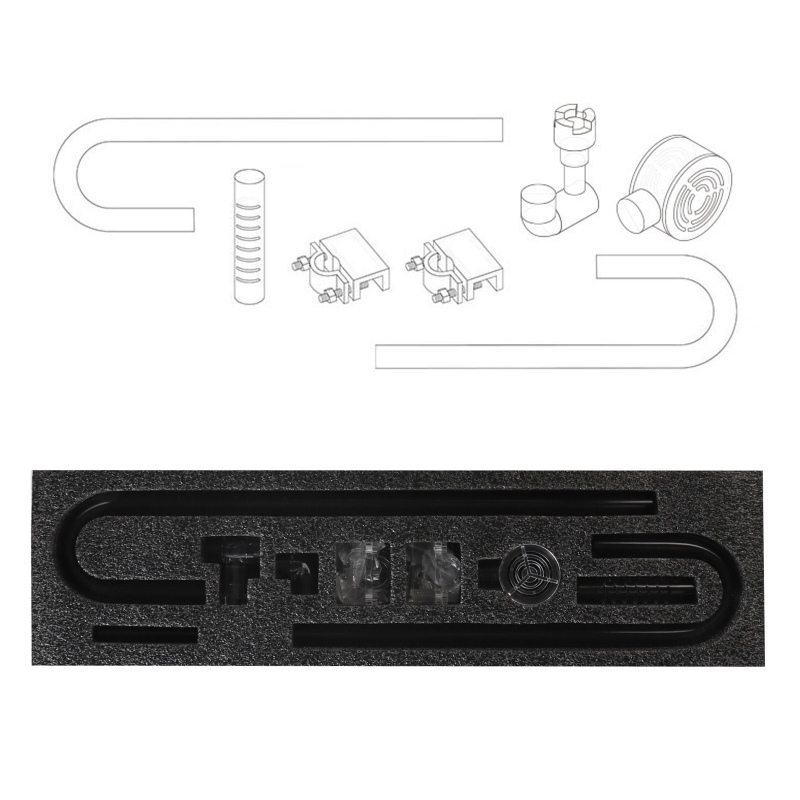 Neo Flow M Premium Skimmer - Inlet and Outlet 12/16