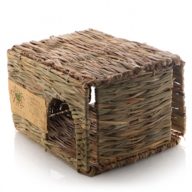 Natural Grass House for Rodents - Large