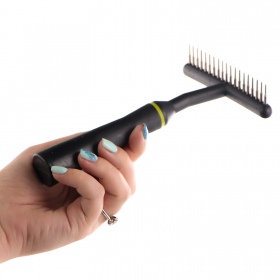 Groom Dog Rake Long - Professional Dematting Tool