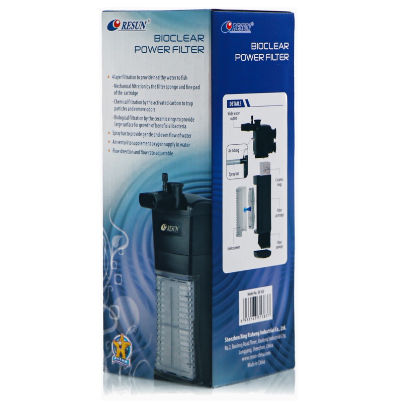 Resun BioClear 450 - 4-in-1 Filter for Aquariums